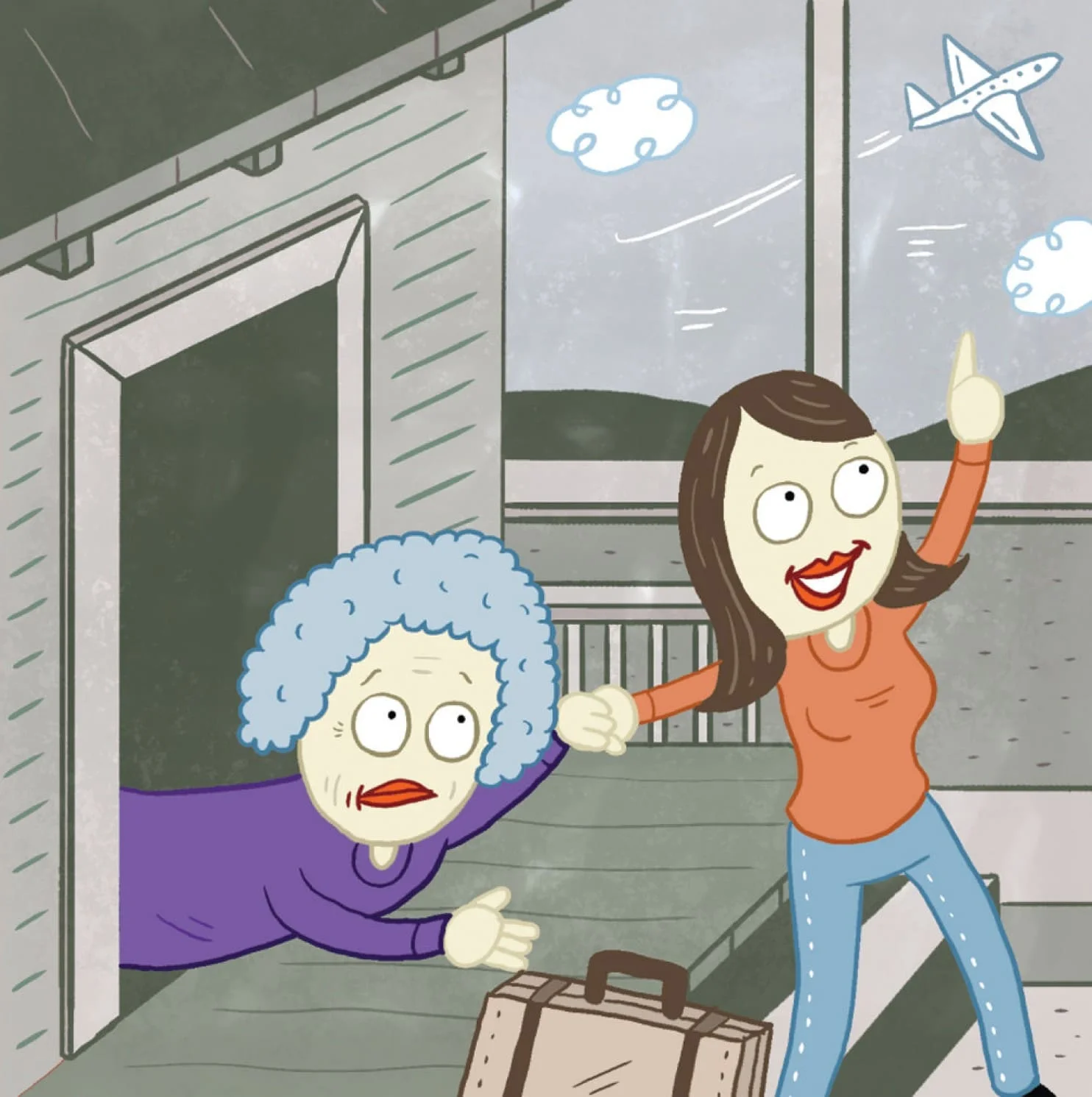My retired mom’s anxieties about planes, germs and change have robbed me of a travel companion