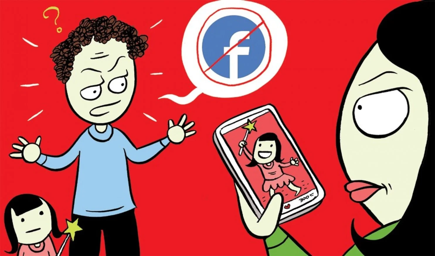 My husband sneakily posted photos of our kids on social media and I'm furious