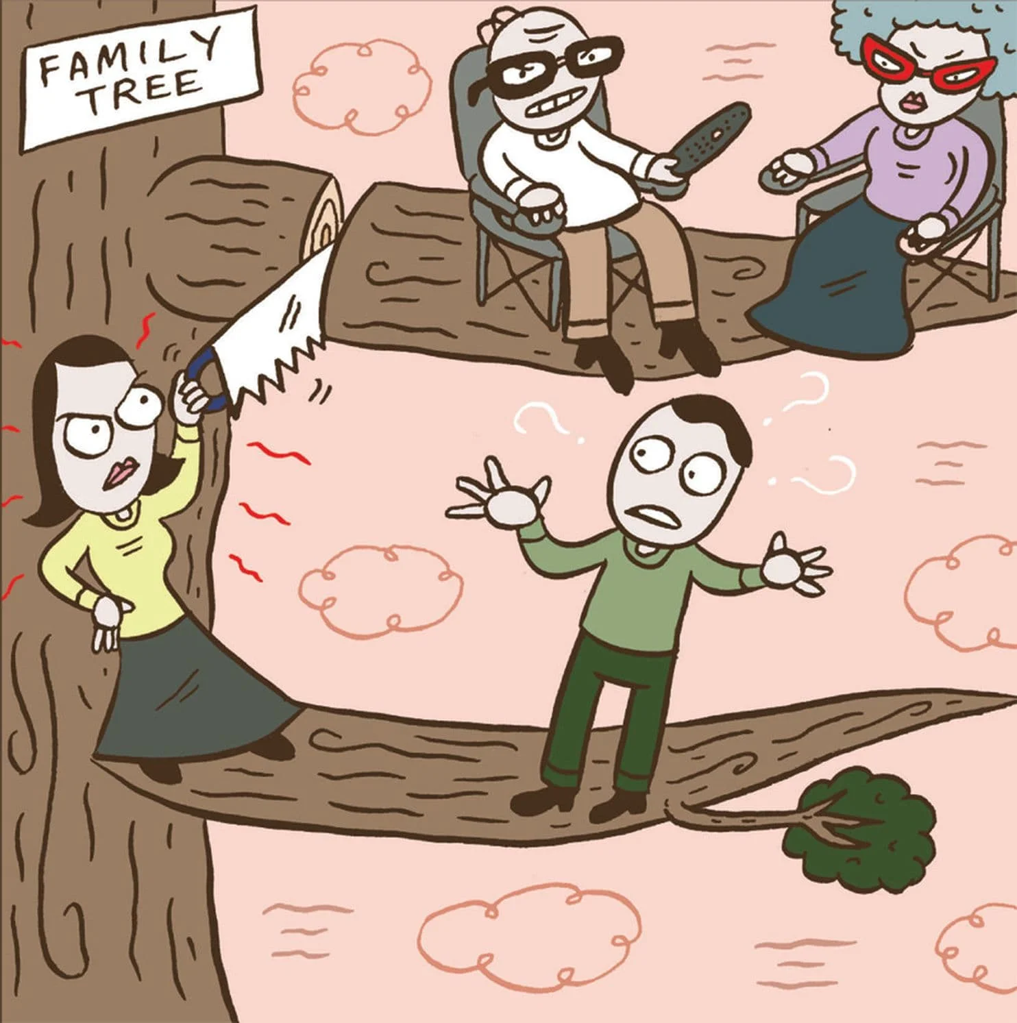 I want to cut ties with my horrible in-laws but my husband is balking