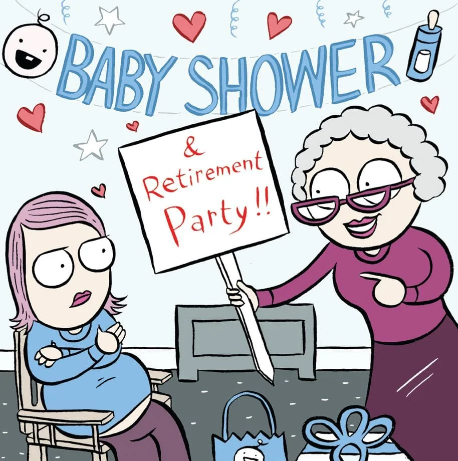 No, Mom, I'm not planning to give up the job after I have the baby