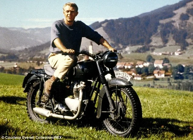 Steve McQueen in the classic The Great Escape (1963)
