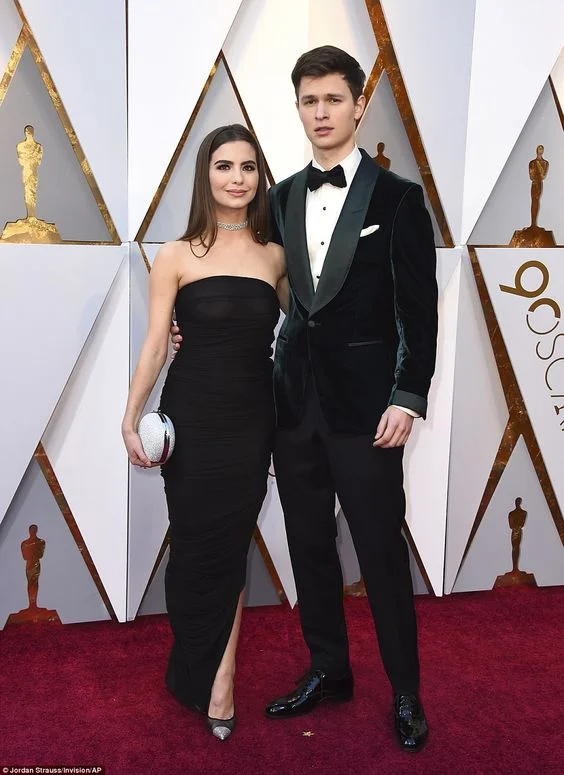 Ansel Elgort in Tom Ford