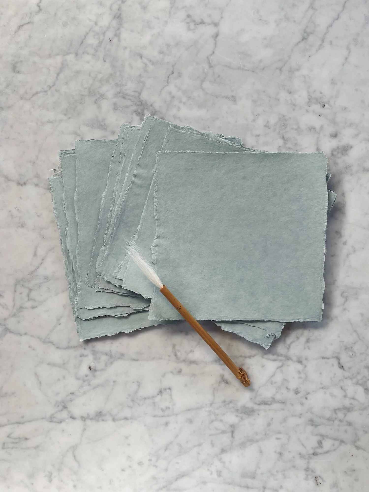 Seafoam Abaca // 7'' Squares
