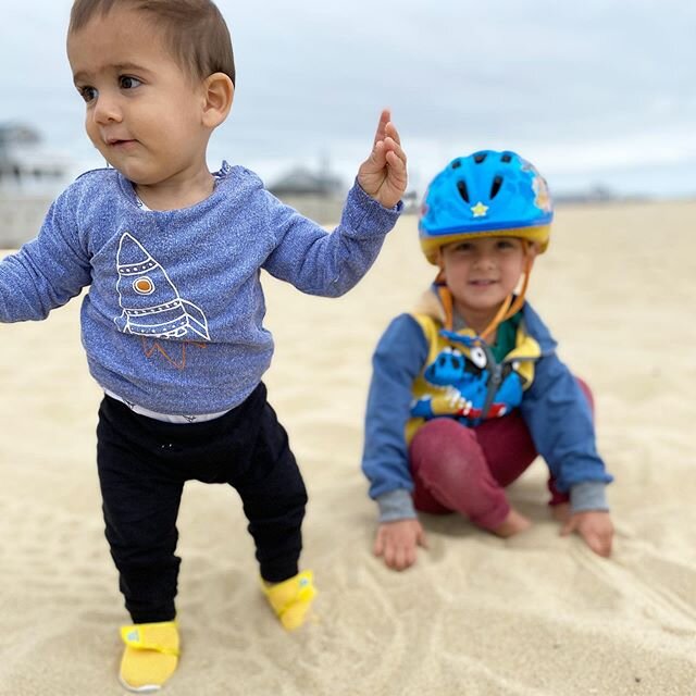 Grateful that these boys get to live so close to sand and sea.