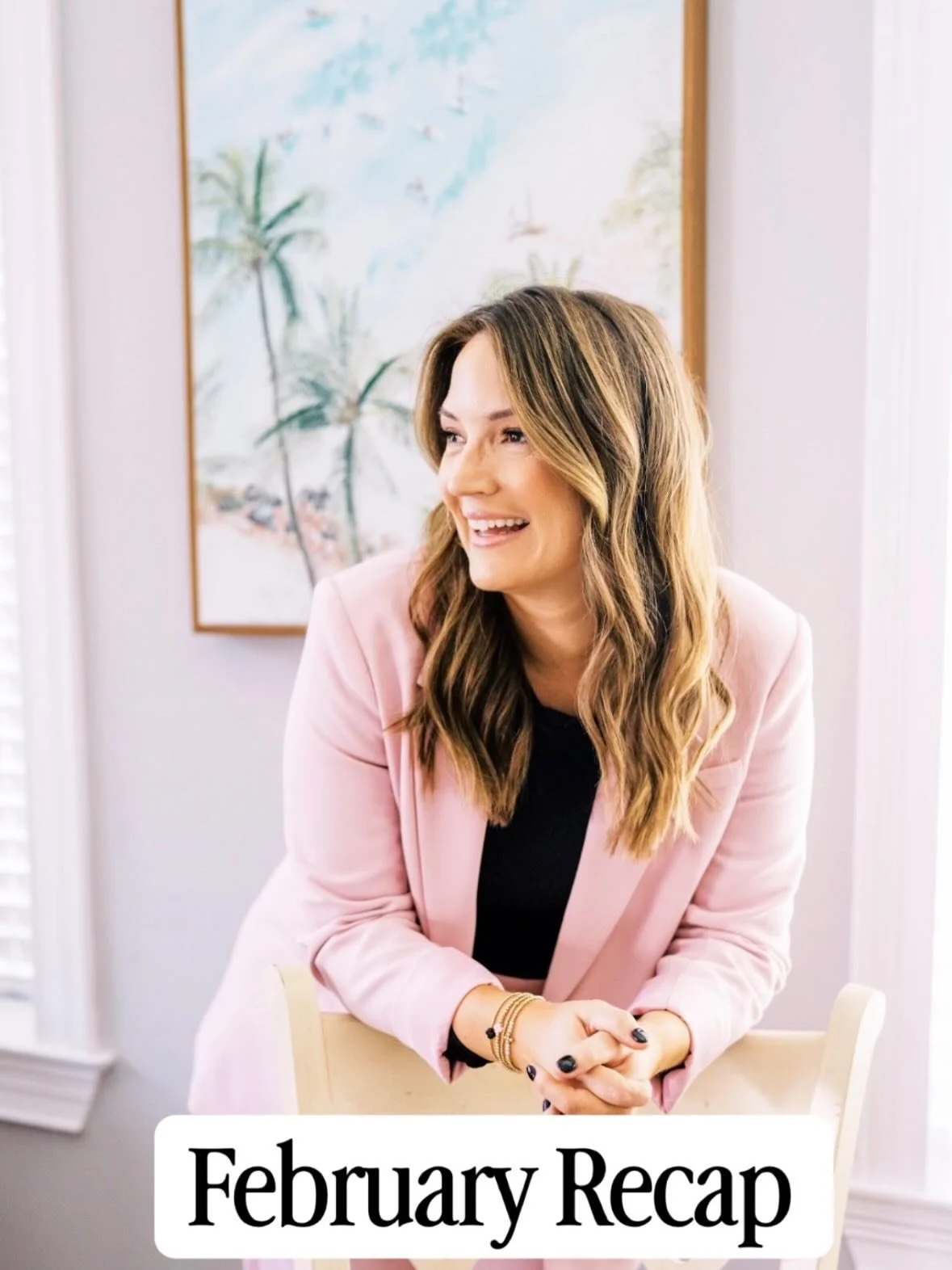 A February Recap: 
My first &ldquo;full&rdquo; month + &ldquo;full&rdquo; time back as a mom of three under 4 working in Real Estate. 

It was a wild one + still trying to find my daily and weekly rhythm although in this industry it can be hard but t