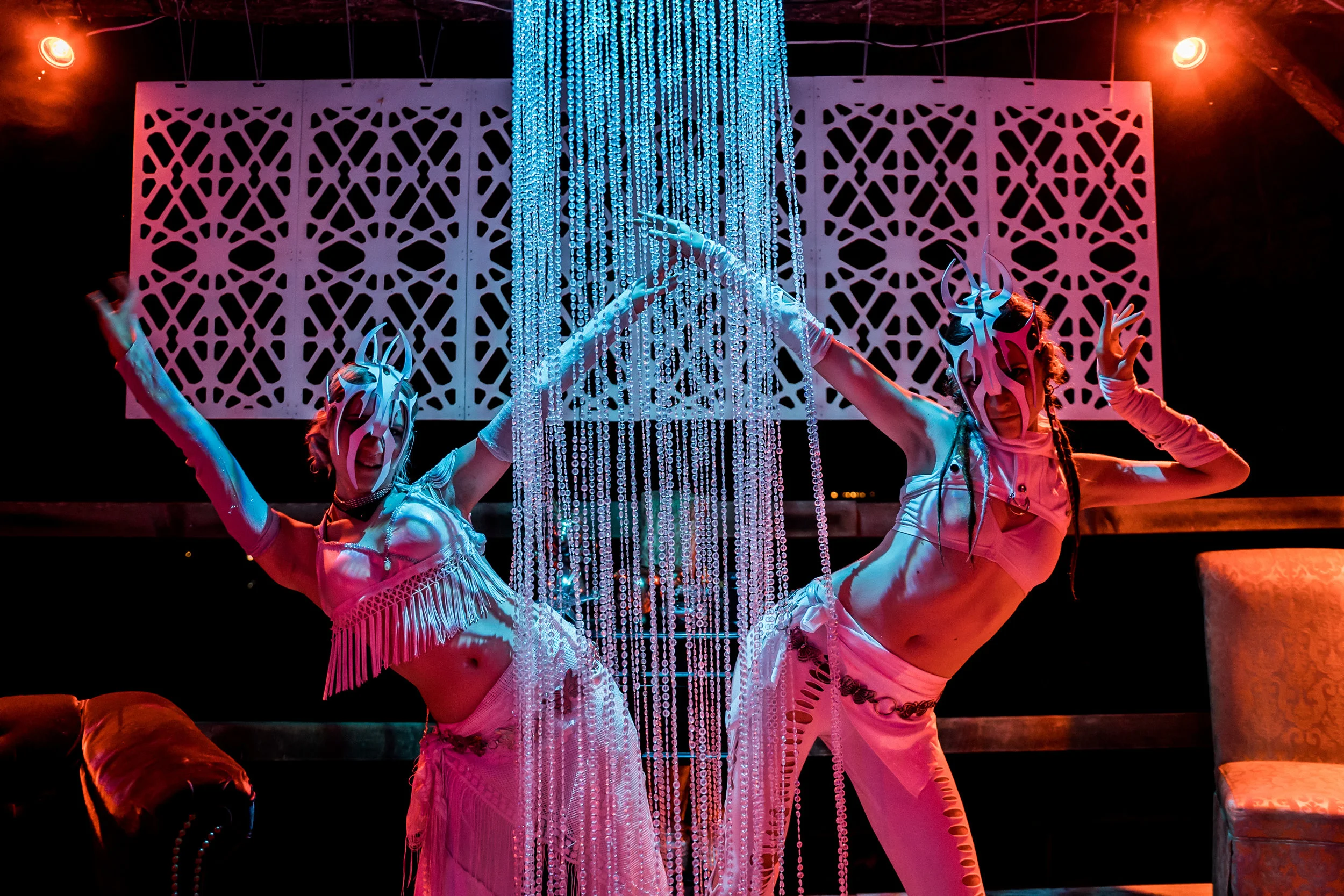 GNOSTiK performers at the Lounge. (Credit: GNOSTiK)
