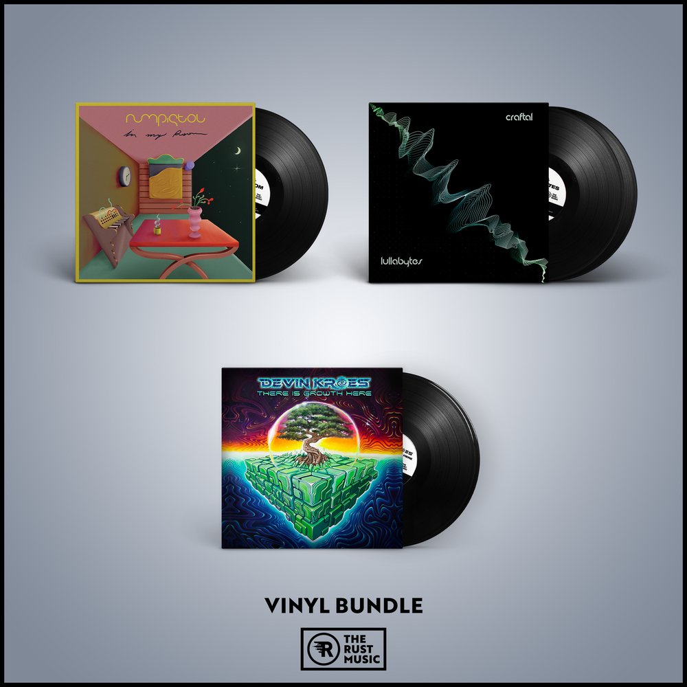 Three Vinyl Bundle: Rumpistol, Craftal, Devin Kroes — The Rust Music