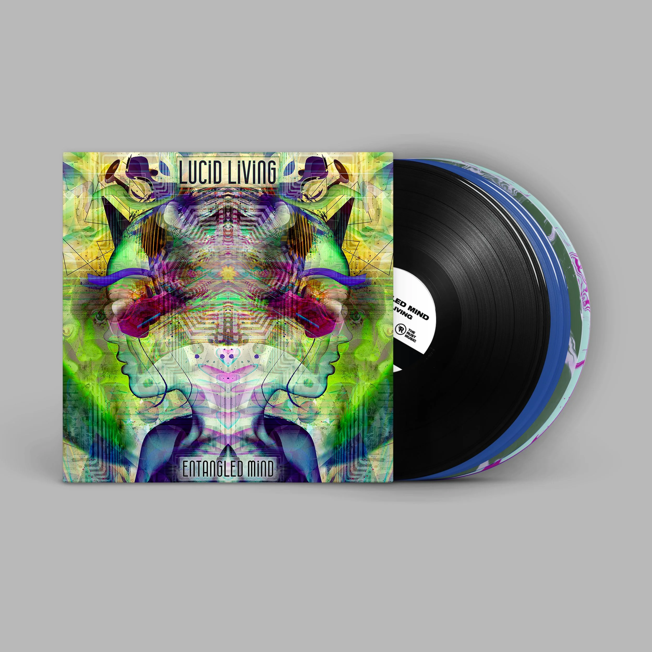 Entangled Mind - Lucid Living LP (Digital + Vinyl Pre-order) 