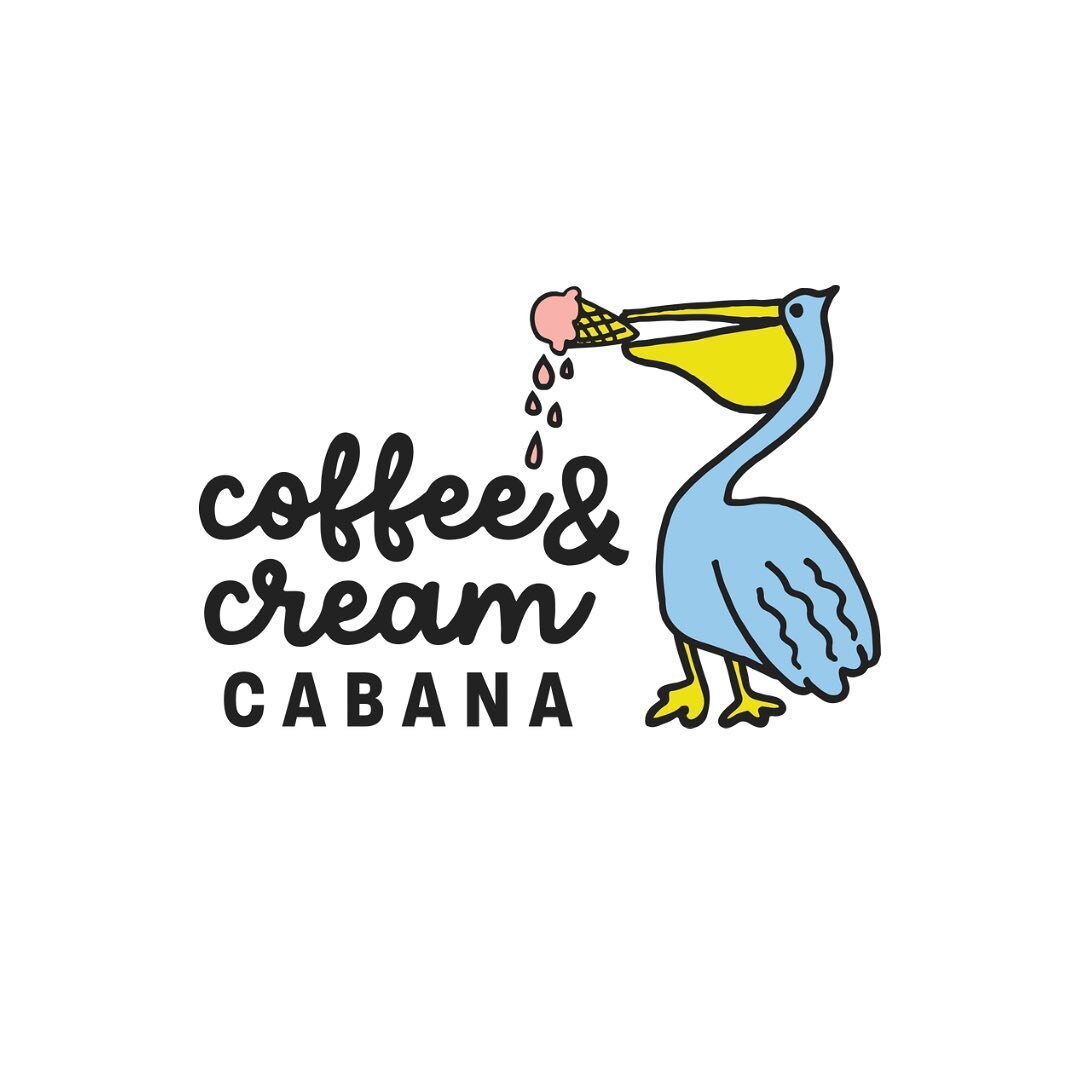 Branding for @thecabanasc 🍨

#logodesigns #myrtlebeach #homemadeicecream