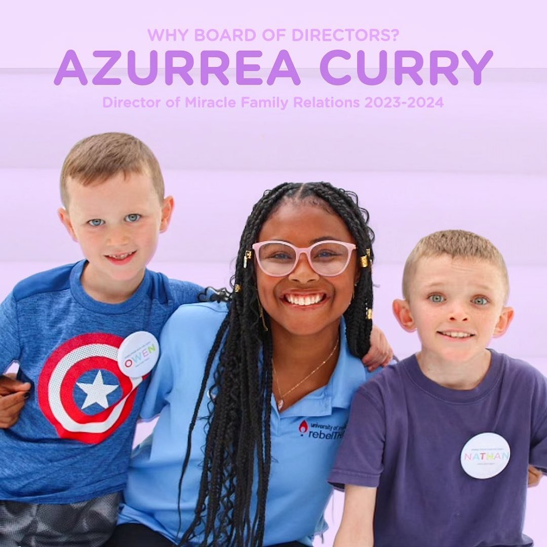 Still can&rsquo;t decide if #boardofdirectors is for you? Hear from this years Director of Miracle Family Relations Azurrea Curry on why you should apply for the 2025 Board of Directors!!

&ldquo;Being on RebelTHON board was one of the most rewarding