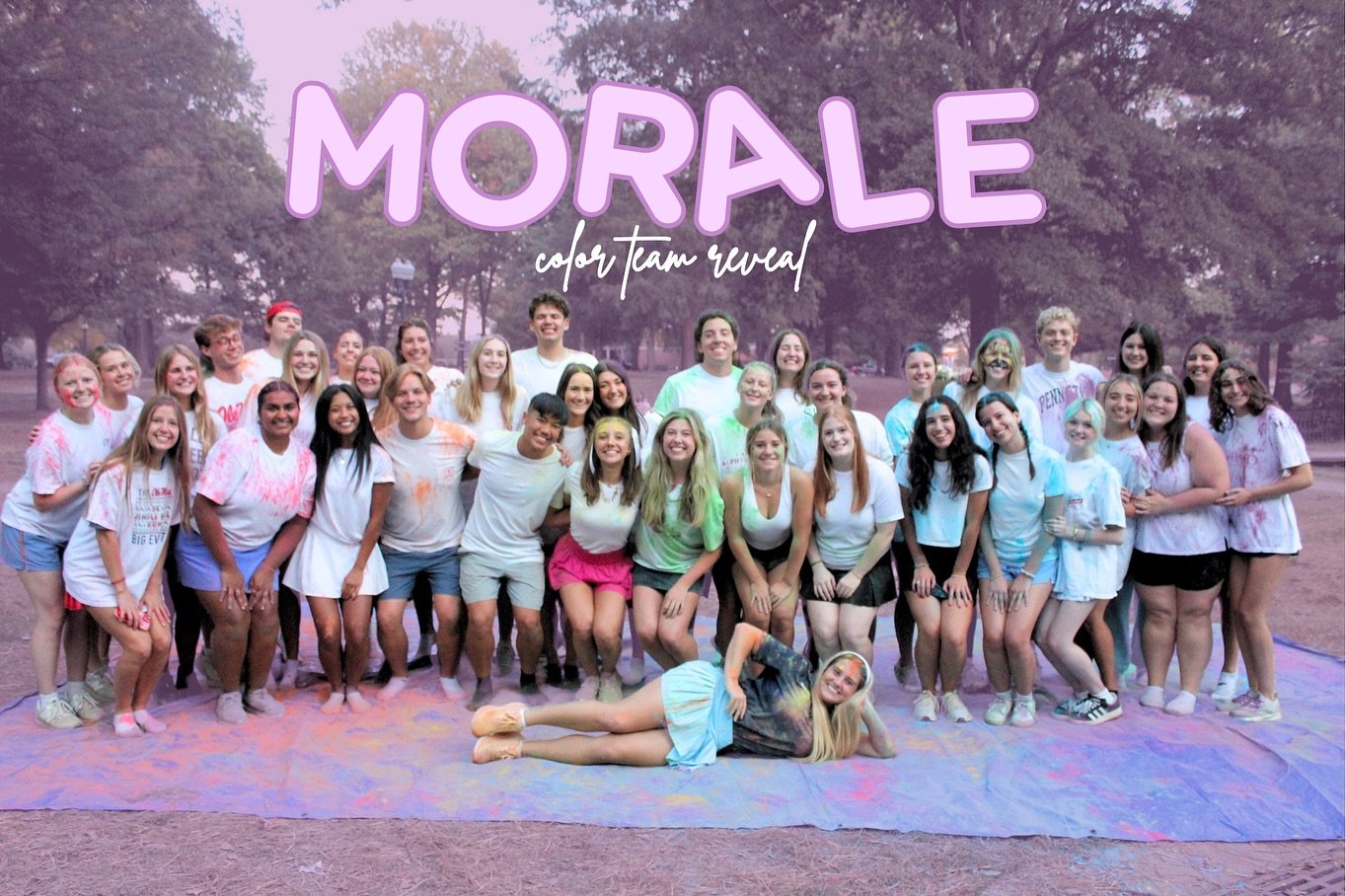HAPPY COLOR TEAM REVEAL 🌈🪁☀️

This past week at our annual Mini DM our @ummoralepals were able to find out what #colorteam the would be on this year!!! 

Color teams are composed of morale captains, teams, and Miracle Kids and serve as a community 
