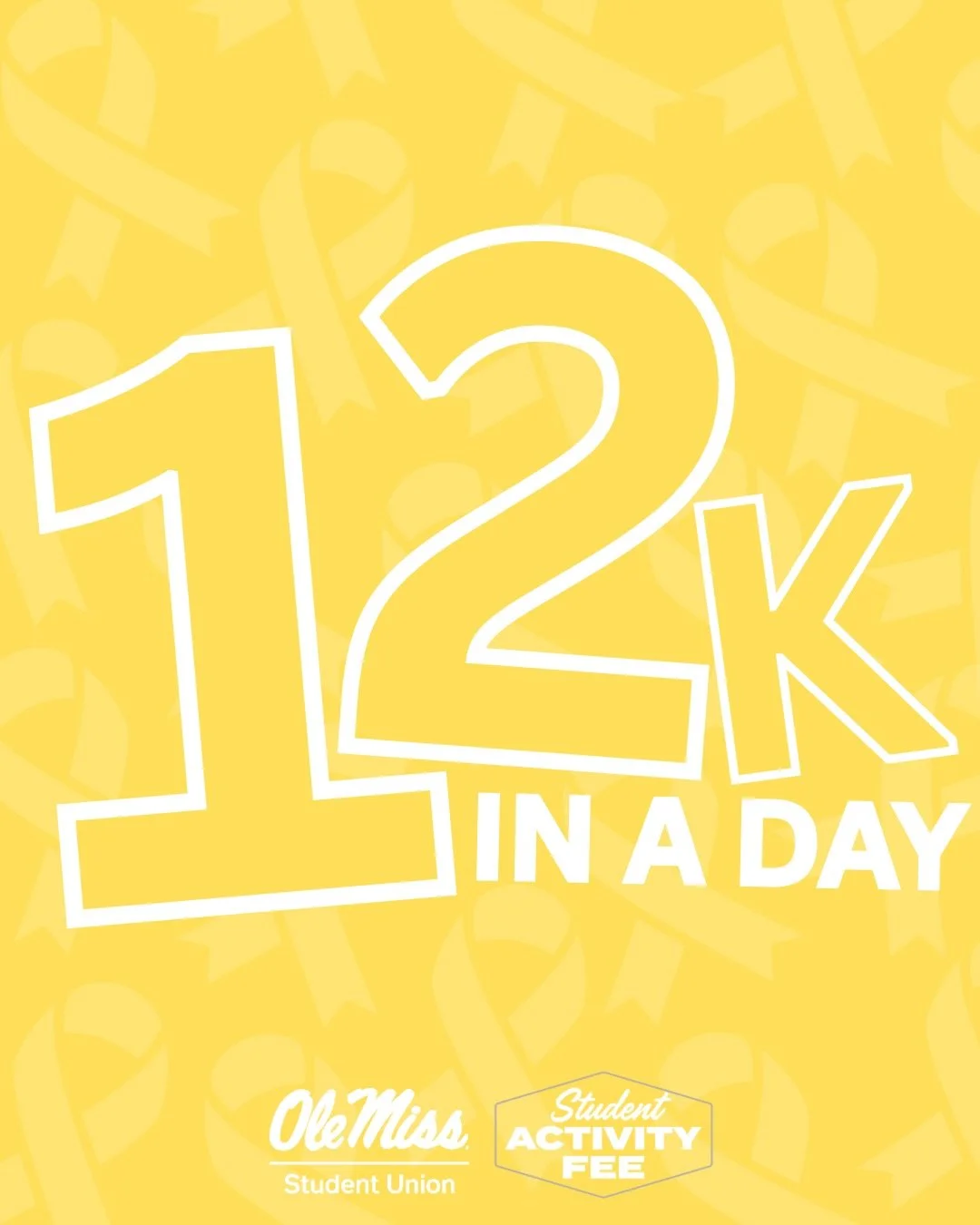 12K IN A DAY!!!

Today, we have a goal of raising 12K in just one day to support the 12 cancer bays at Children&rsquo;s of Mississippi. This year at RebelTHON, our slogan is Believe in Champions, and we truly believe every champion deserves the chanc