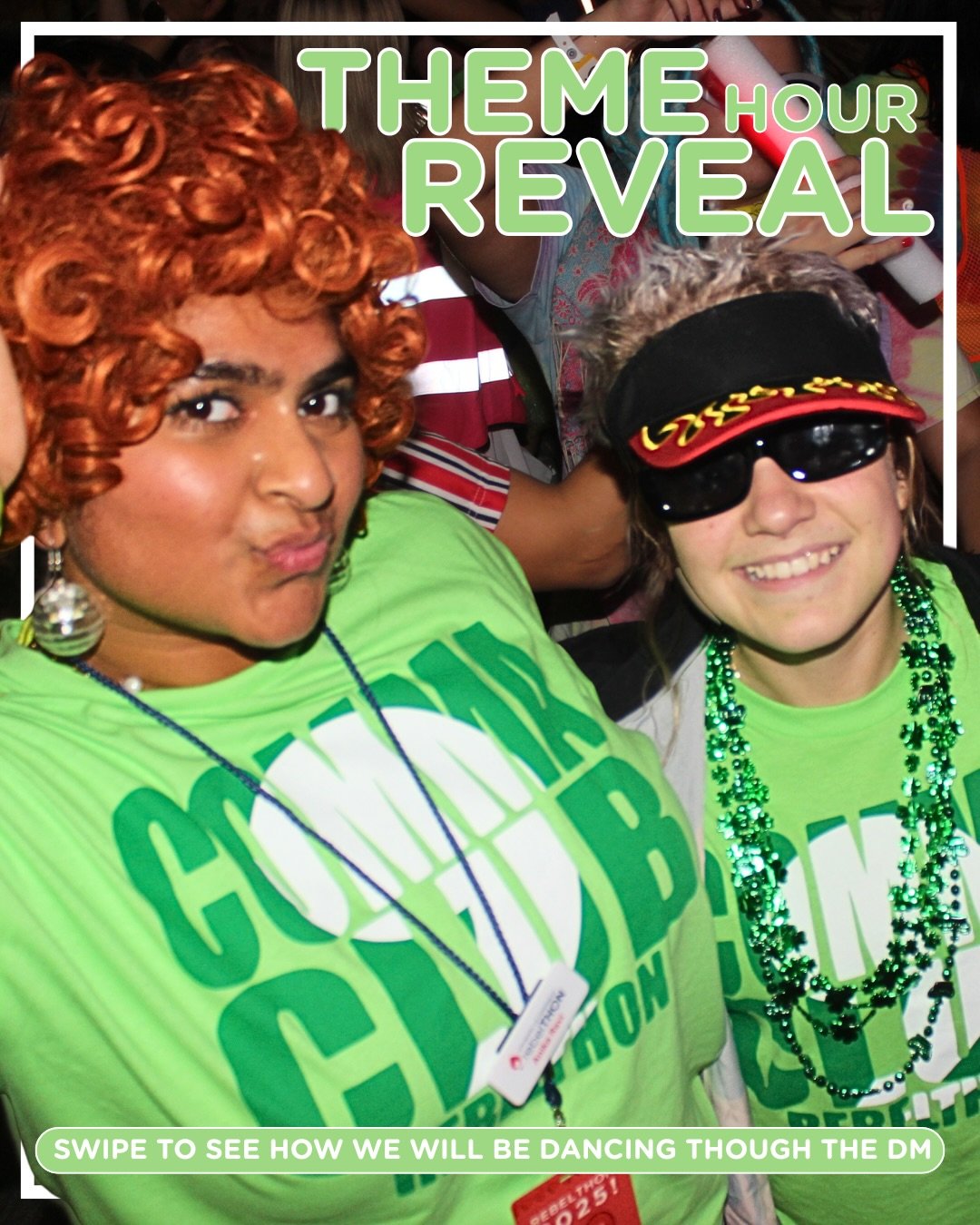 Only at RebelTHON could you find Guy Fieri 🤝 Ice Spice in the SAME room 🔥❄️ 

Our Theme Hour reveal is officially here and trust us&hellip; you do NOT want to miss this energy on the dance floor 💃🕺 

Get ready to dress up, show out, and dance it 