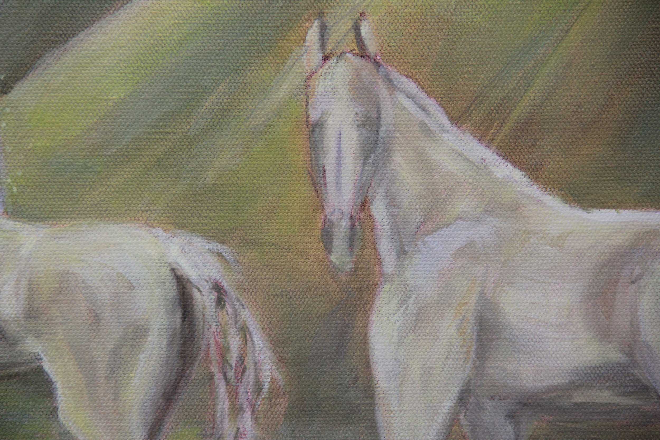 Detail: "Hard to be soft, Tough to be tender; Year of the Horse"
