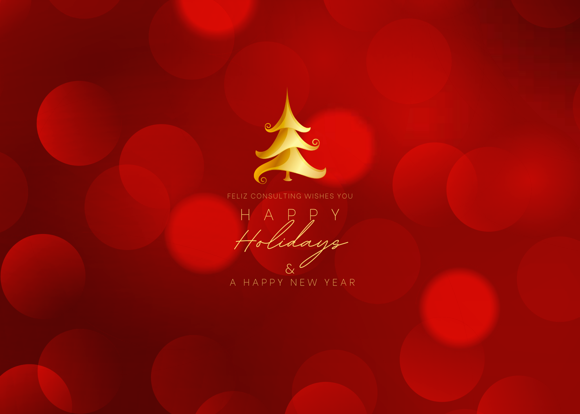 Happy Holidays from FELIZ Consulting