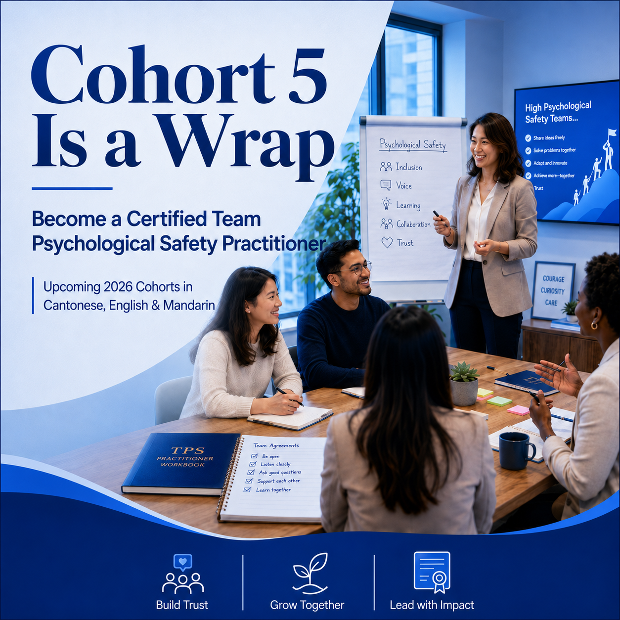 Build Better Teams with Team Psychological Safety Certification