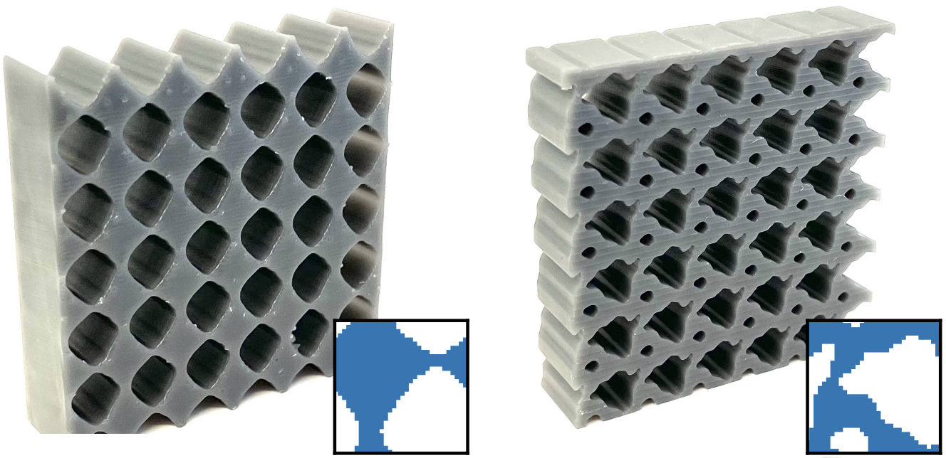 Random-Walk Microstructures for Differentiable Topology Optimization