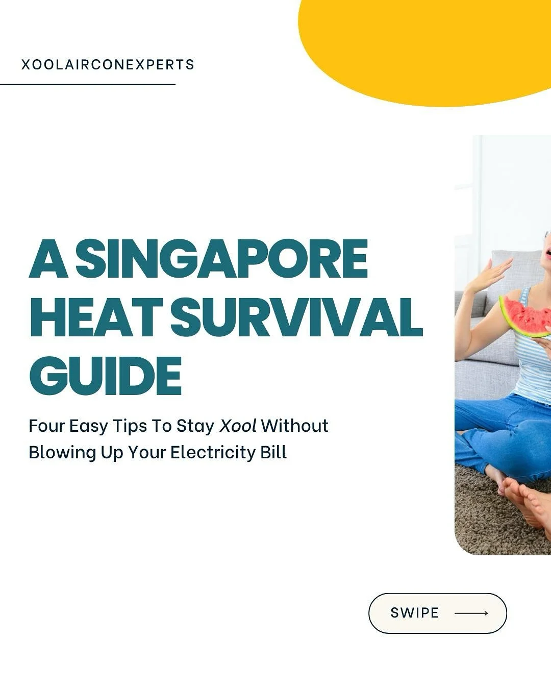 Surviving the Singapore heat takes more than a cold shower and iced kopi.
❄️
Swipe through and save this 🔥heat survival guide to help you keep your cool, save on your bills 💸 
#staycoolwithxool

#sghomes #sghomedecor #sghome #sglocal #sglife #money