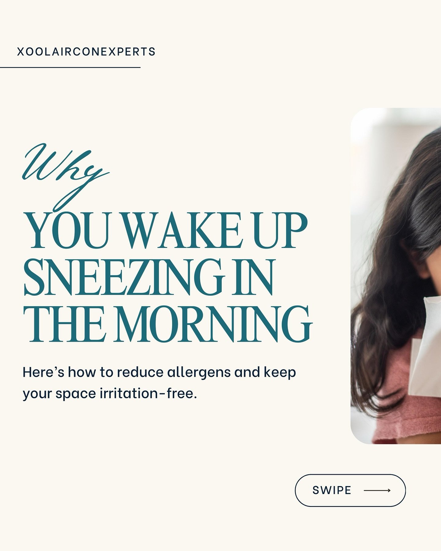 Allergies and sinusitis are common among Singaporeans. Ever wondered why? Swipe to find out how to keep your spaces irritation-free! 📝👀

Follow us for the latest smart home hacks to help you enjoy a cooler, more comfortable home!

#staycoolwithxool