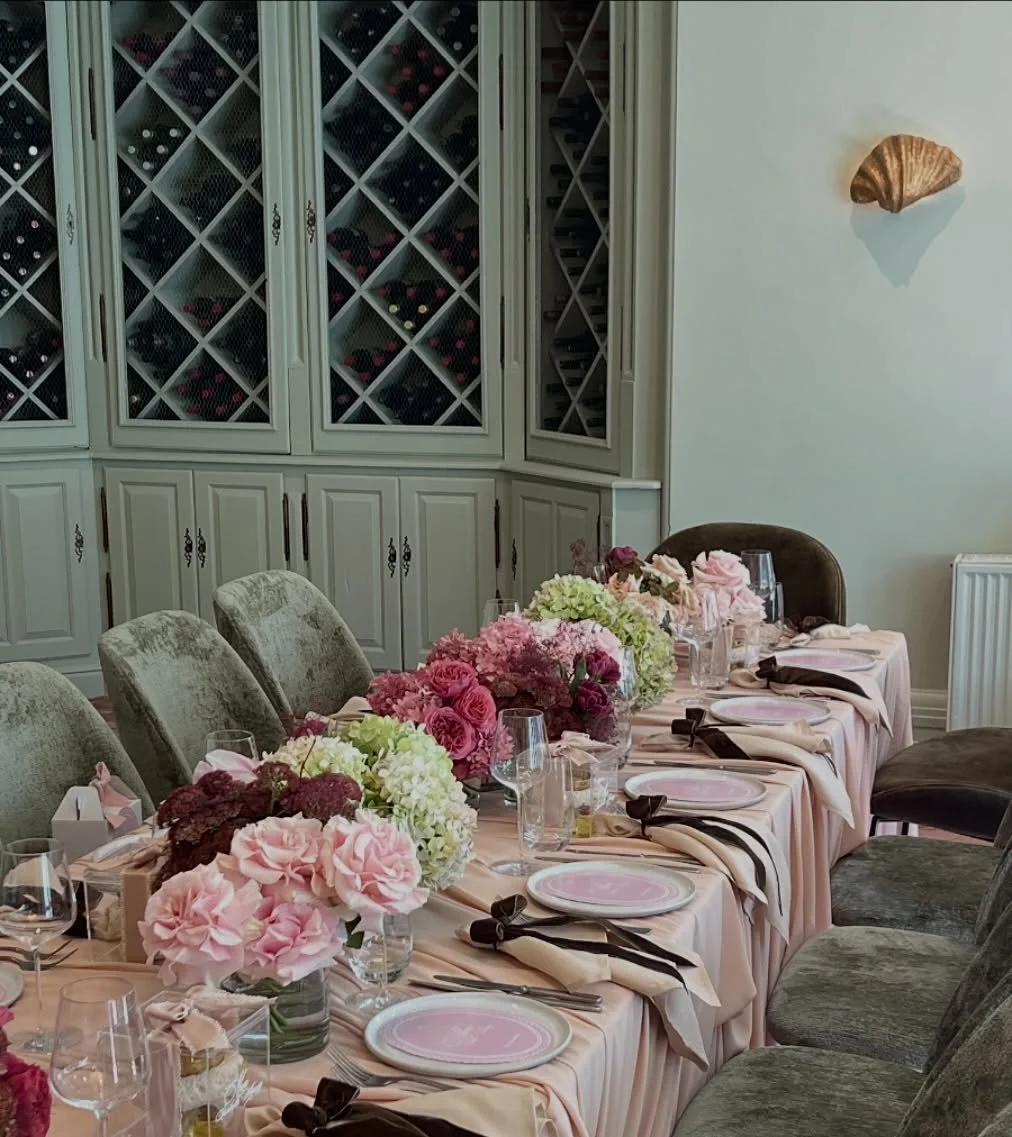 The prettiest Christening Reception 💕 for baby Alara @ardourmiltonpark