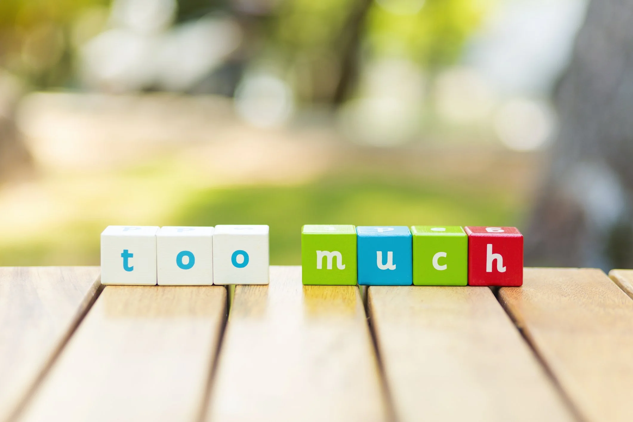 When We Use The Words "Too" Or "So"