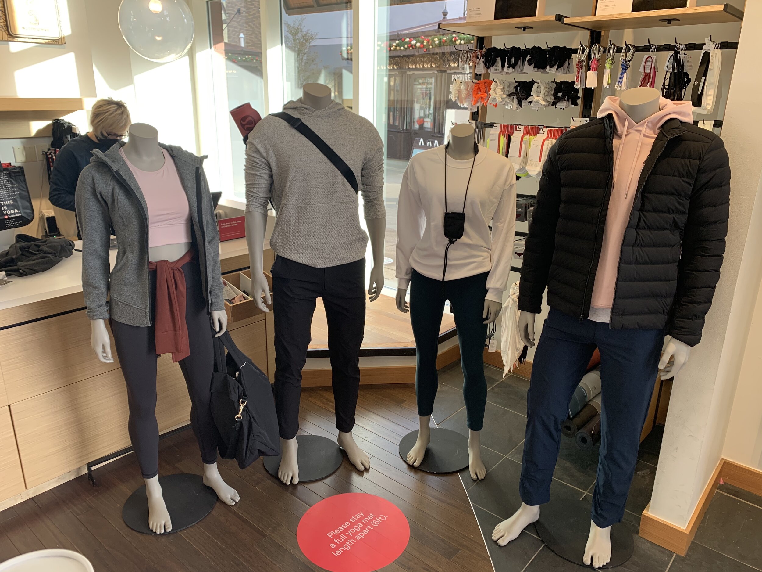 Lululemon Yoga Mannequin
