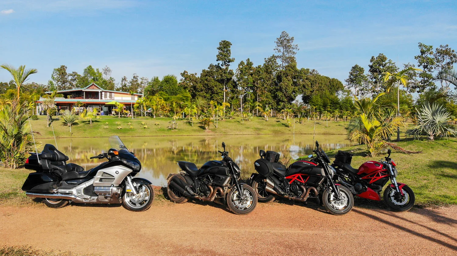 THE 1ST MOTORBIKE "TREFF" MEETING AT VILAMAS RANCH