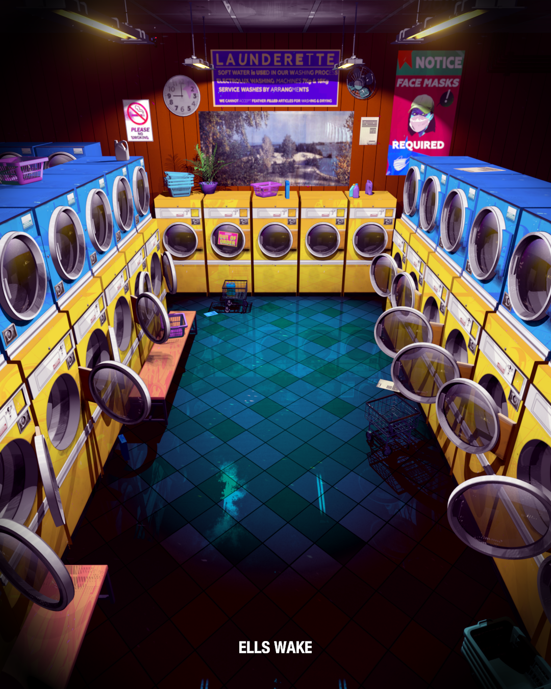 LAUNDROMAT — ELLS WAKE