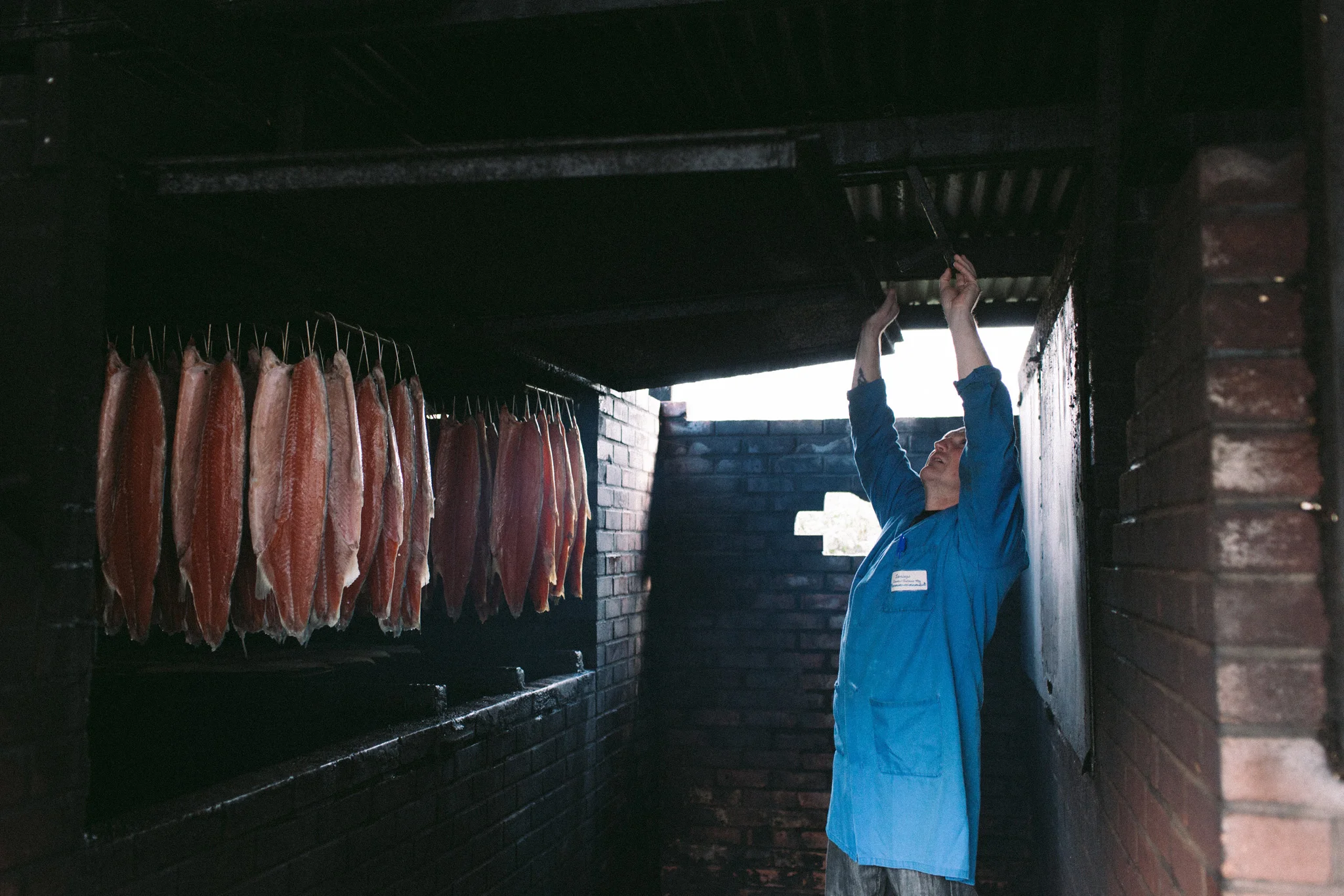 Springs Salmon - a traditional family run smoked salmon business in Sussex photographed by Emma Gutteridge for Retreat blog