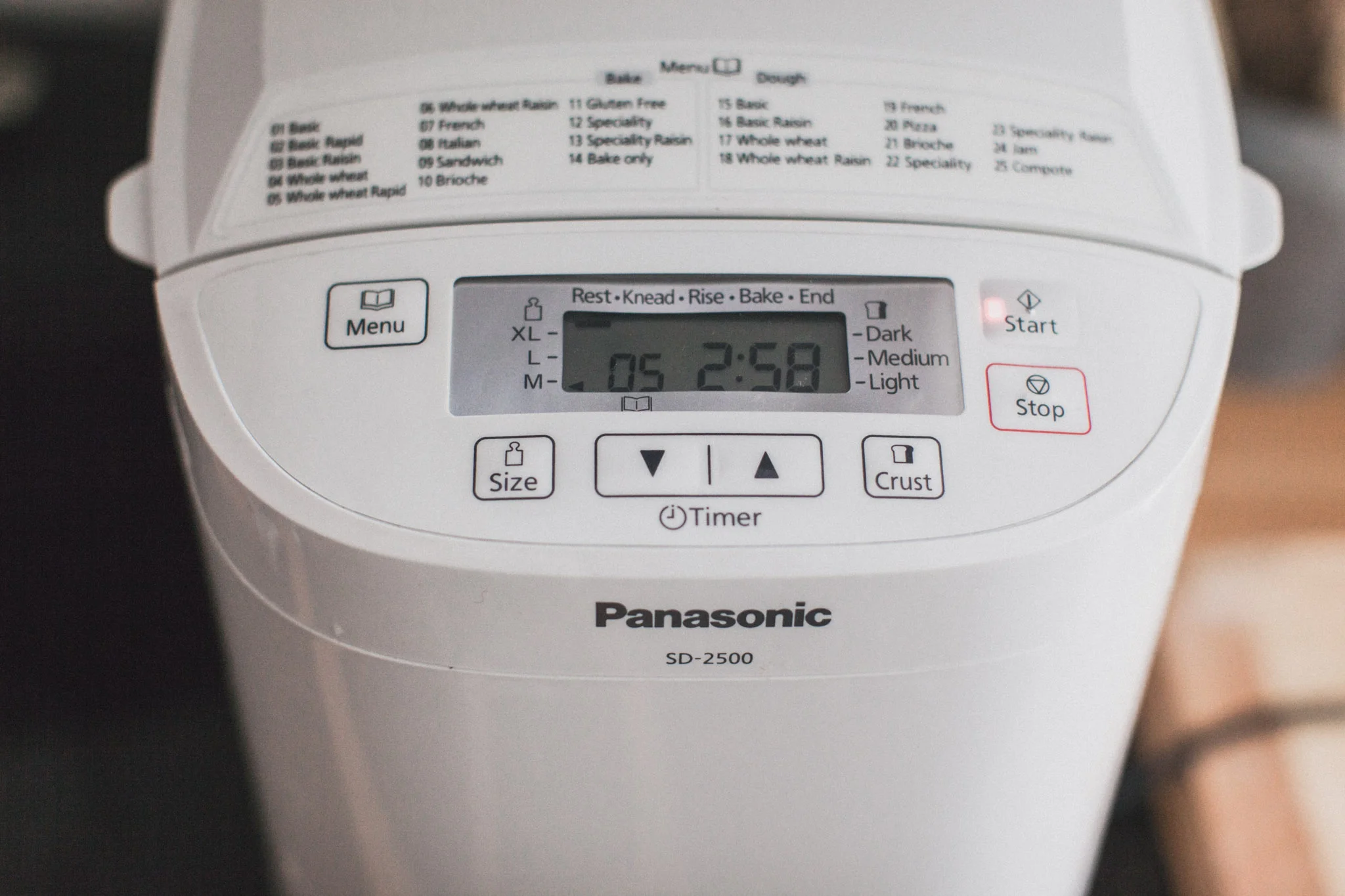 Panasonic SD-2500 bread maker review // Retreat blog - a food and lifestyle blog. Photos by Emma Gutteridge