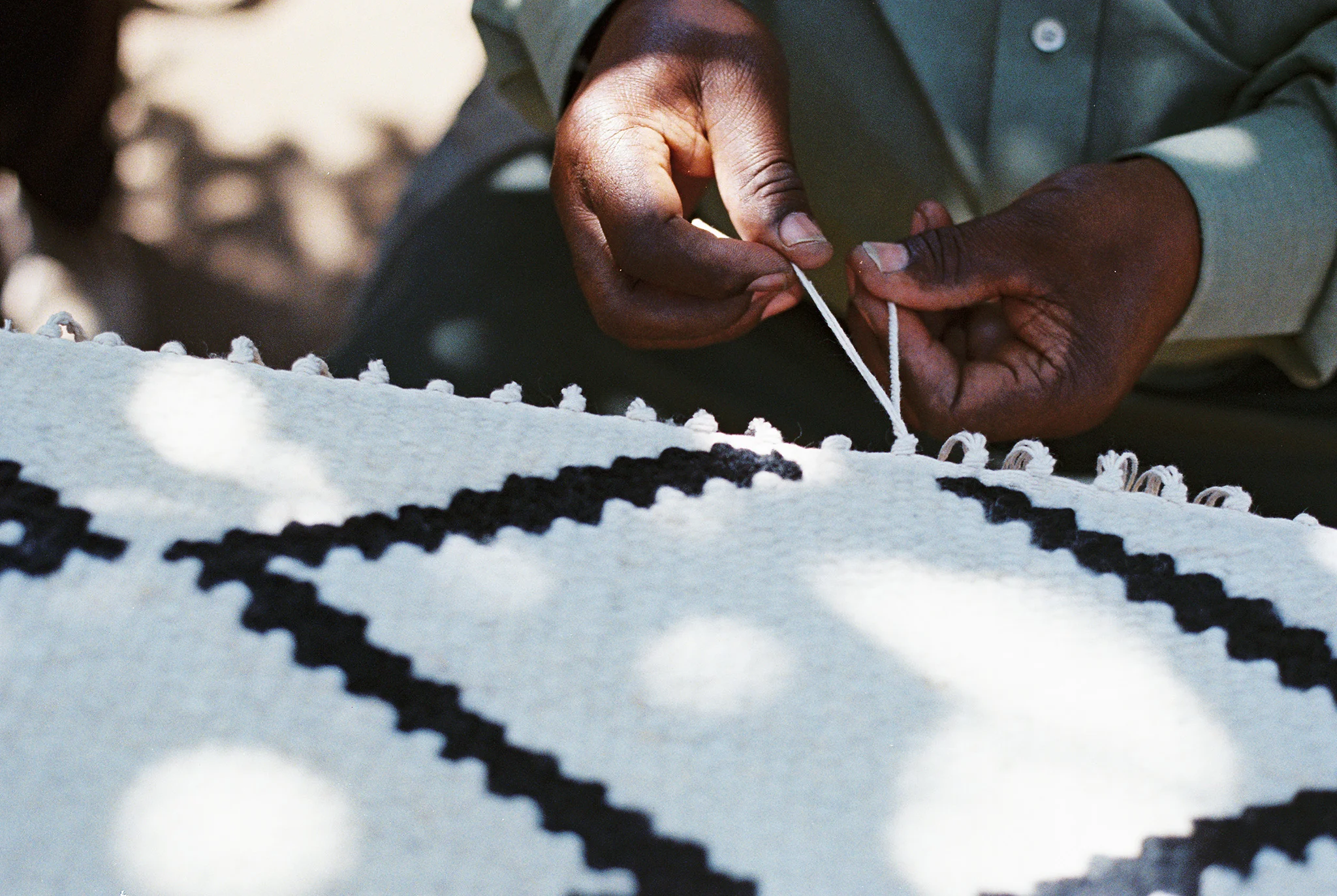 Beautiful sustainable wool rugs handmade by women in Kenya available from Kahoko - an ethical company // Retreat - food and lifestyle blog