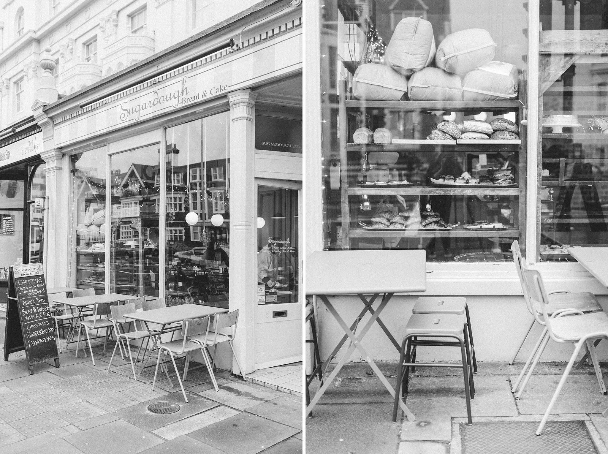 Sugardough is a traditional bakery on Hove seafront just outside of Brighton photographed by Emma Gutteridge // Retreat - a food and liufestyle blog