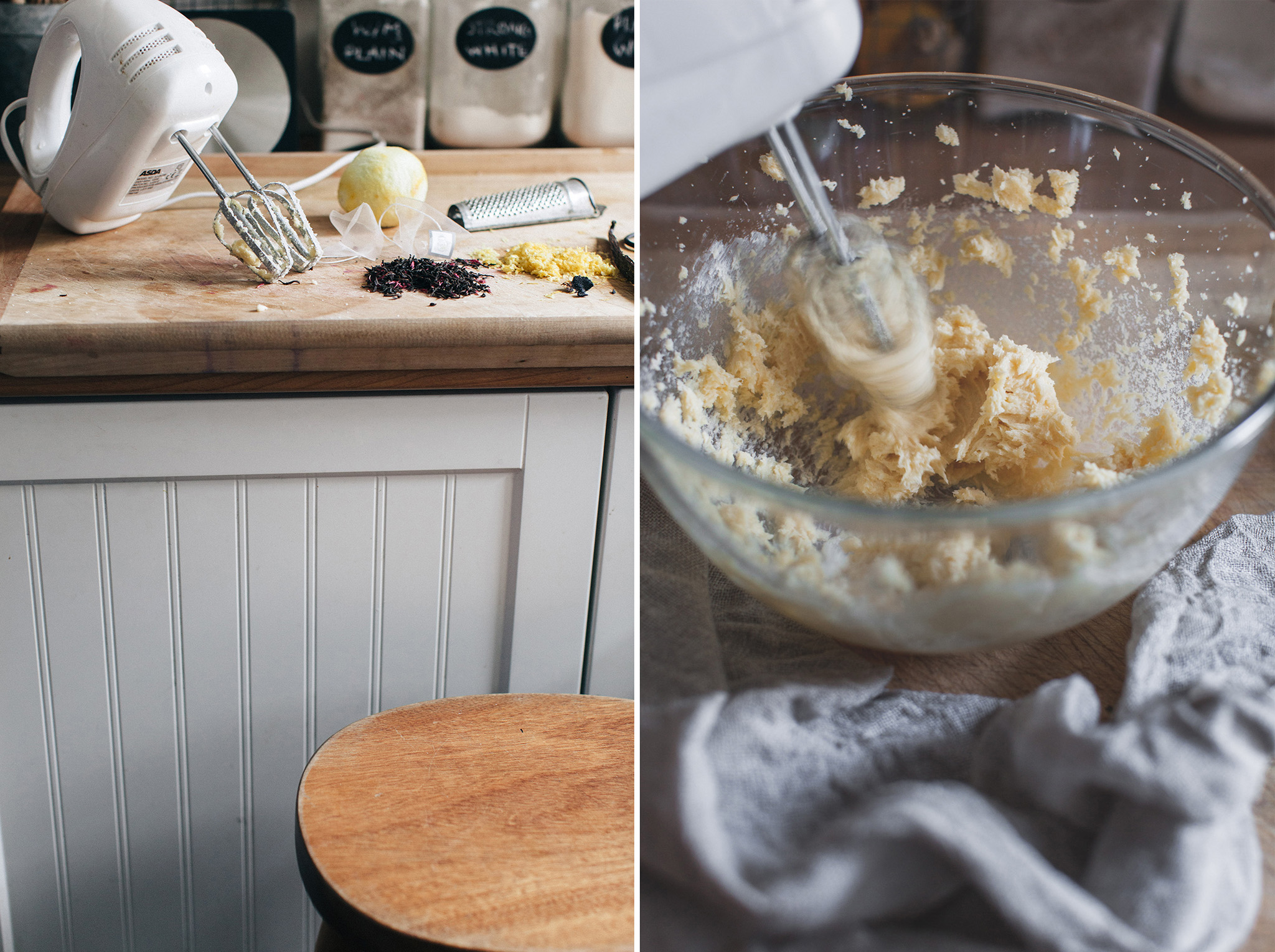 Easy lemon and earl grey shortbread recipe. Retreat // Food and lifestyle blog based in Sussex. Photography by Emma Gutteridge.