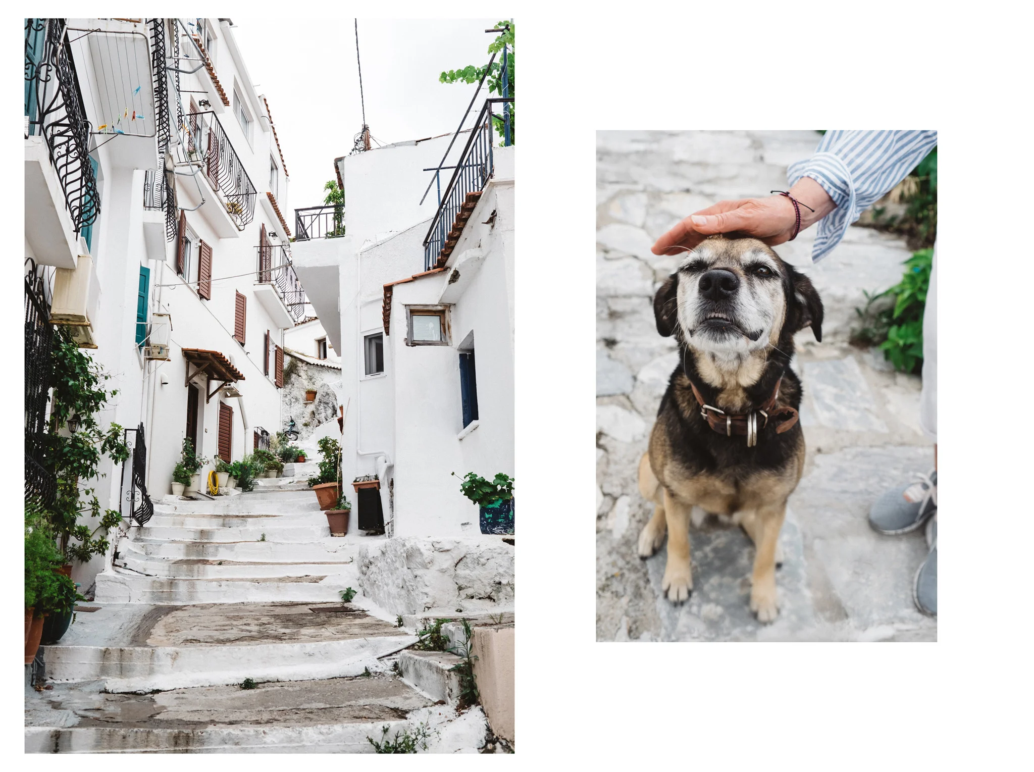 Skiathos is an Sporadic island in Greece. It boasts a wealth of clean and stunning beaches and with mountains to explore as well as beautiful old town it offers so much more than fly and flop. It's also an affordable destination. Retr~eat blog - travel and lifestyle. 