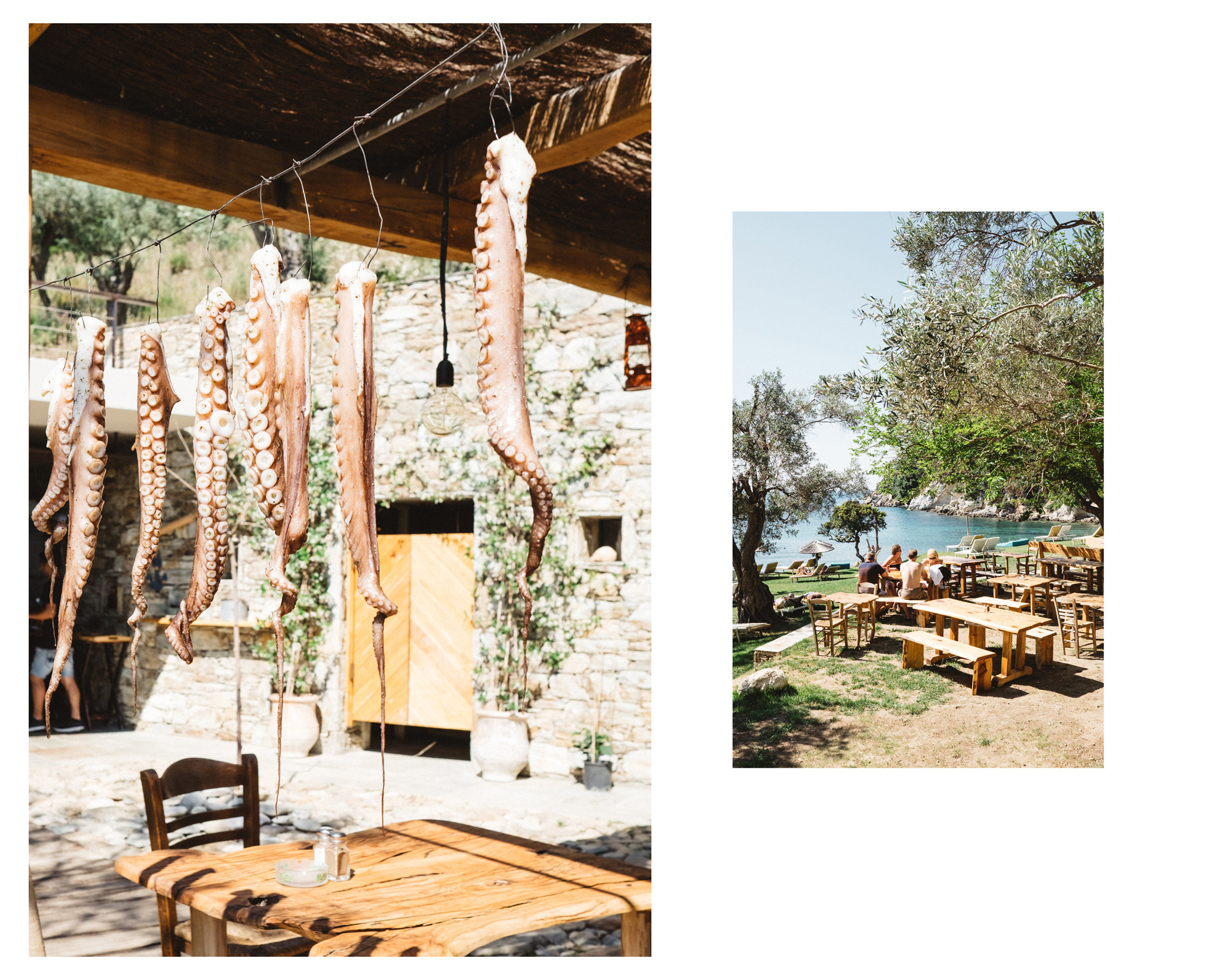 Skiathos is an Sporadic island in Greece. It boasts a wealth of clean and stunning beaches and with mountains to explore as well as beautiful old town it offers so much more than fly and flop. It's also an affordable destination. Retr~eat blog - travel and lifestyle. 