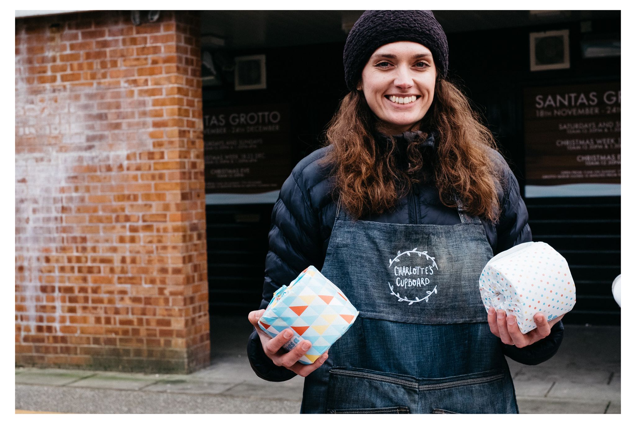Charlotte's Cupboard is a packaging free venture in Sussex that offers home delivery or market days. You bring your own containers and pay only for the food! 