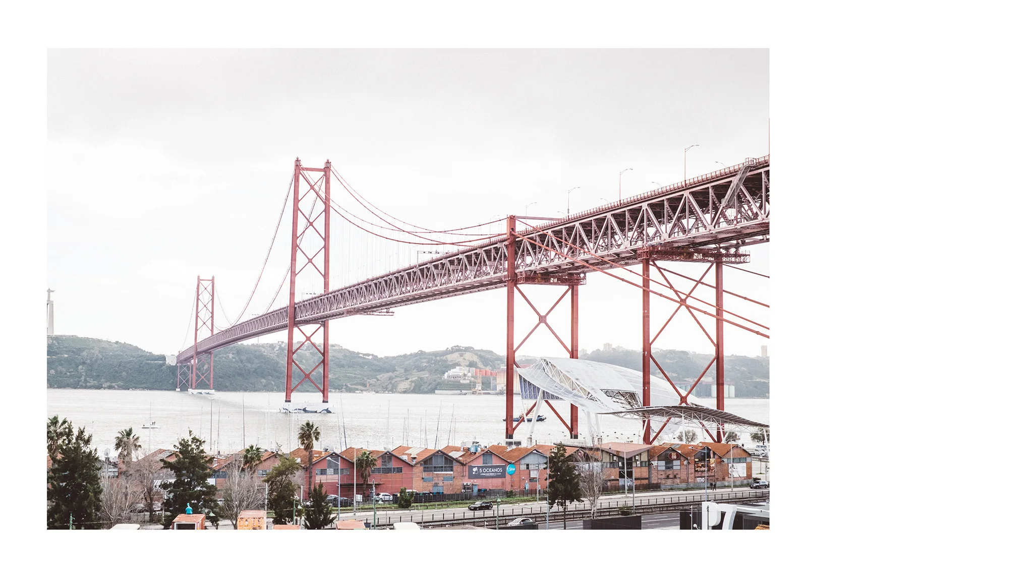 The LX Factory is a cultural centre under the Ponte 25 bridge, Lisbon offering creative arts, restaurants, cafes and boutique shopping