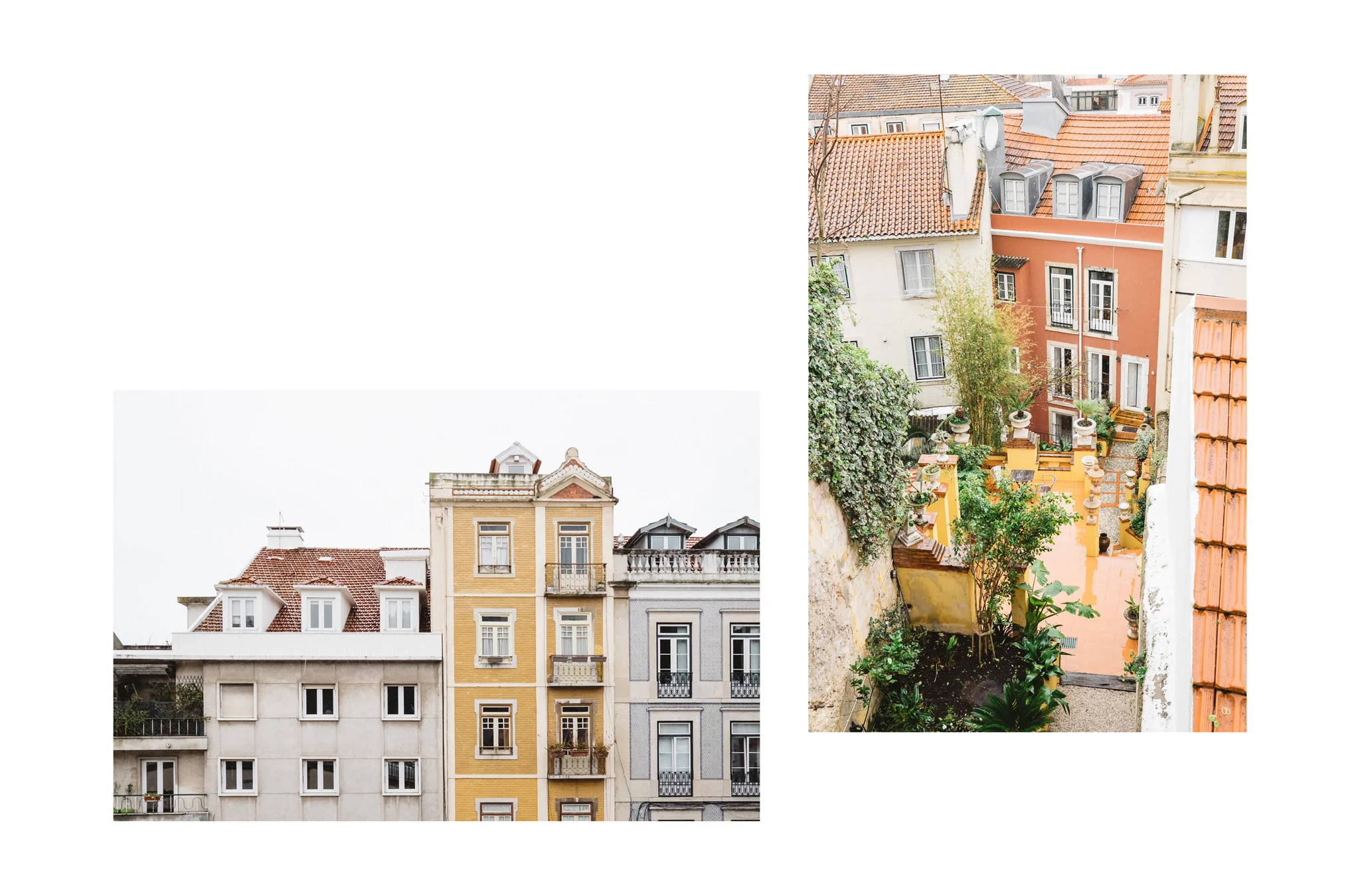 The Bairro Alto district of Lisbon provides cool shopping and beautiful views