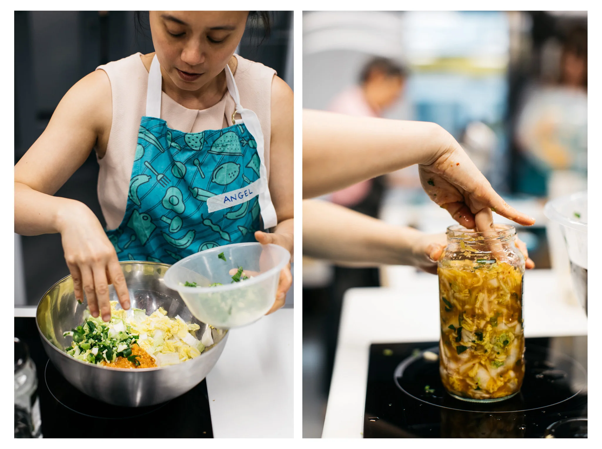 Foodie things to do in Brighton - the basics of fermentation at the community kitchen. 