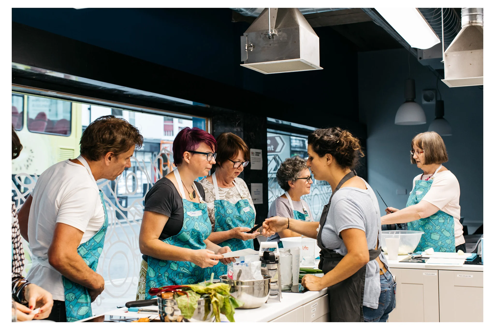 Foodie things to do in Brighton - the basics of fermentation at the community kitchen. 