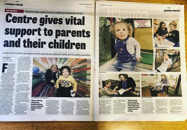 Fantastic write up @thesheffieldstar on the exceptional work our team of professionals deliver to our wonderful children and parents at our pre-school for children with autism. Head to our website to register your interest in our free workshop. Limit