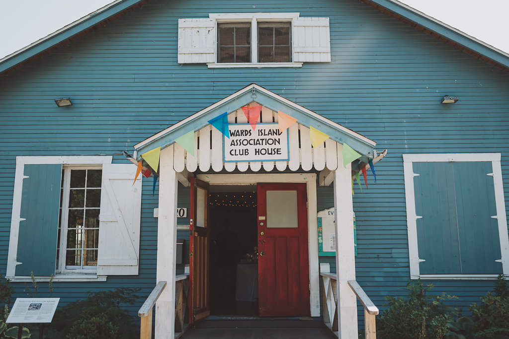 Ward's Island Clubhouse Wedding 