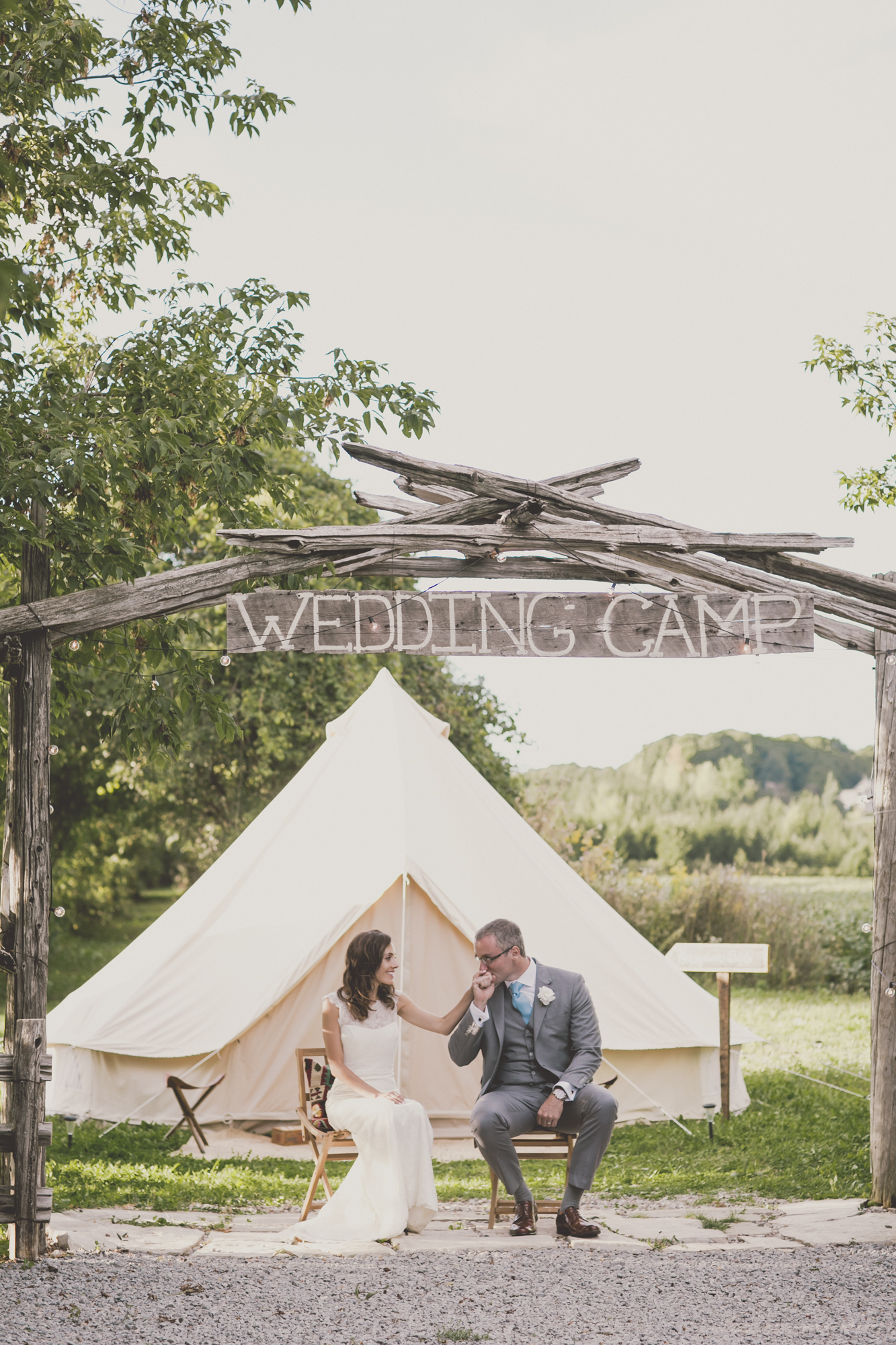 Camp Wedding Ontario