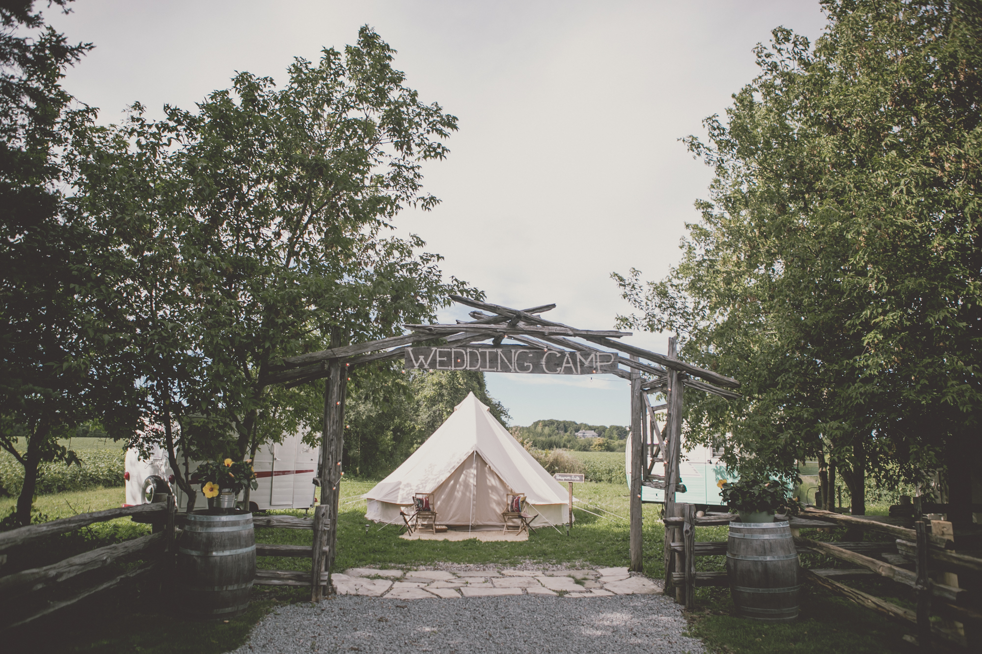 Camp Wedding Ontario