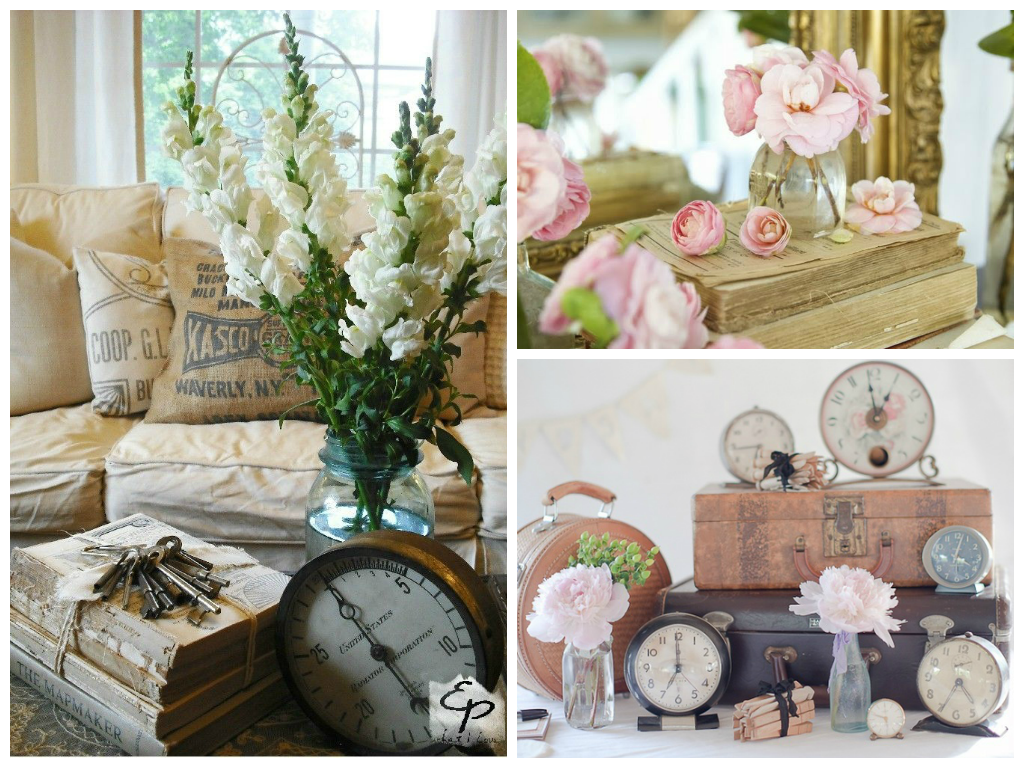 from left to right: image via Ethereal Plus What I Love , image via French Country Cottage