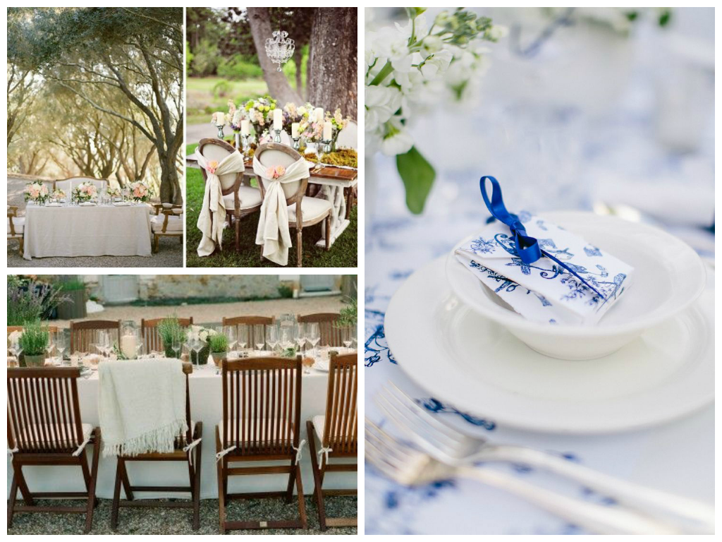 from left to right: image via Roses and Lace, image via Rex and Regina , image via Carmen and Ingo
