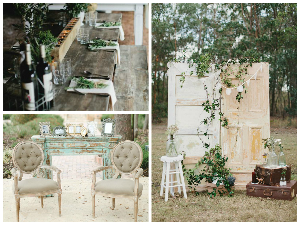 from left to right: image via Style Me Pretty , image via Style Me Pretty , image via Burnetts Boards