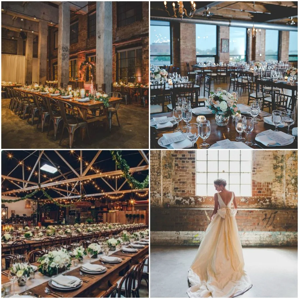 images via Green Wedding Shoes , On the Go Bride , Gather Events , + Polka Dot Bride