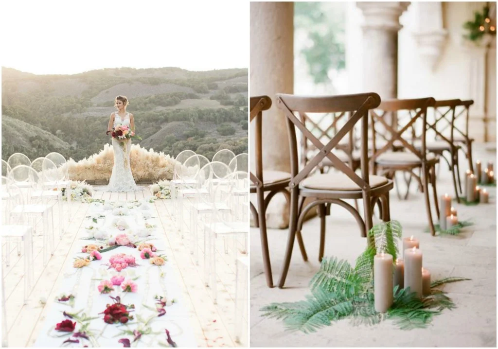 images via Green Wedding Shoes + Style Me Pretty