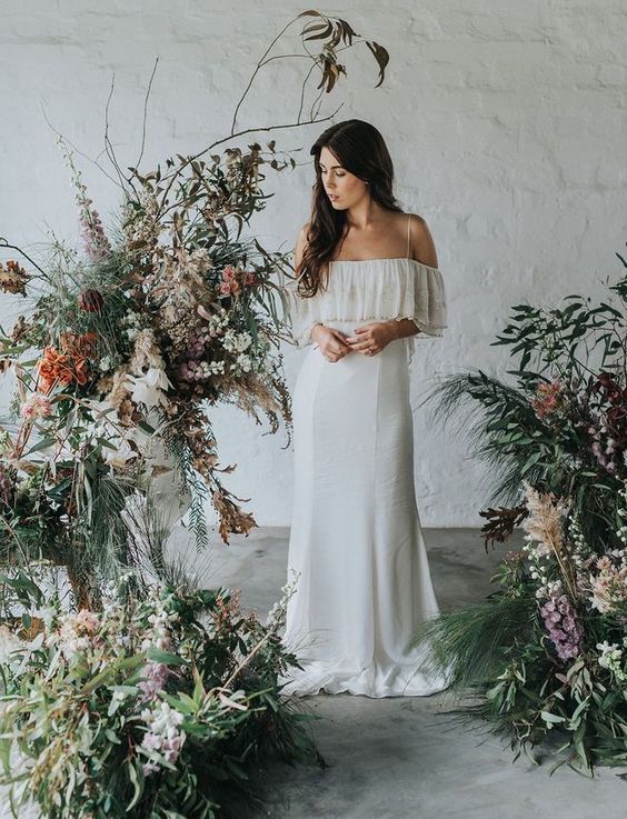 Wild Ceremony Floral Inspiration — Blush + Bowties | Toronto Wedding ...